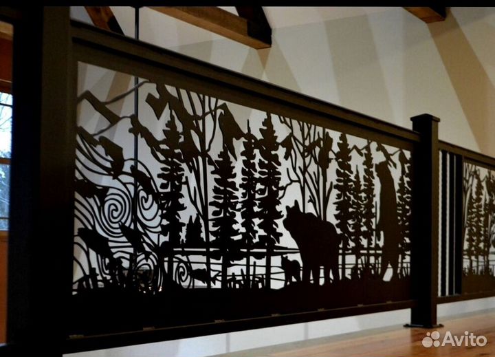 Ограждения металлические