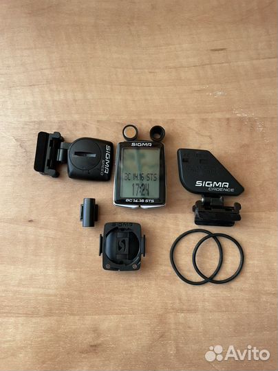 Беспроводной велокомпьютер Sigma BC 14.16 STS CAD