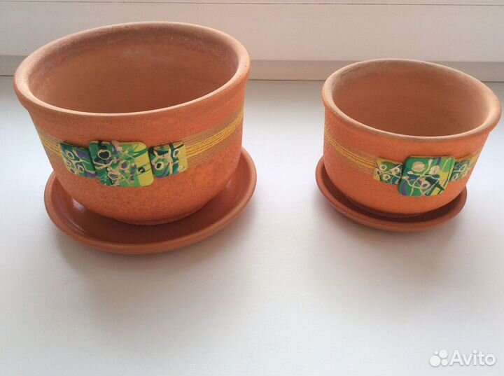 Горшок для цветов керамика