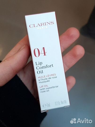 Clarins масло для губ 04