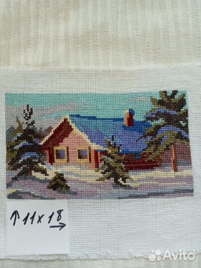 Картина вышитая крестом