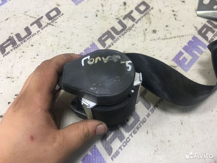 Ремень безопас. задний правый Фольксваген Гольф 5