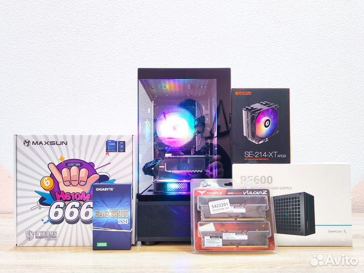 Игровой пк Intel Core i5 12400F RTX 4070 Super