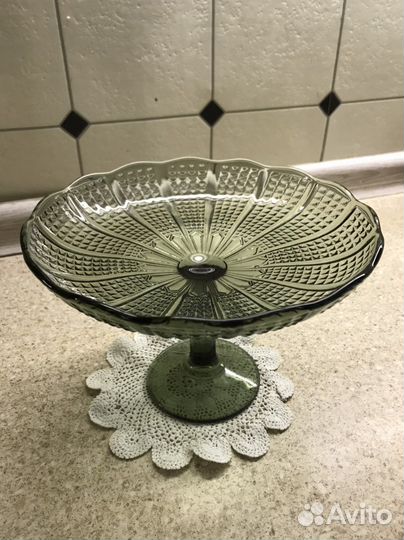 Ваза для фруктов ф-ка неман 60е годы