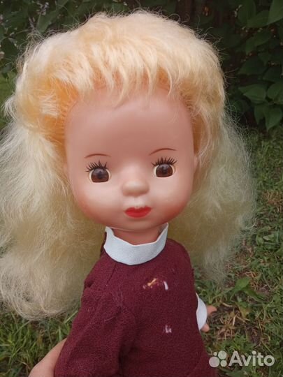 Кукла школьница СССР Загорская ф-ка. Оксана