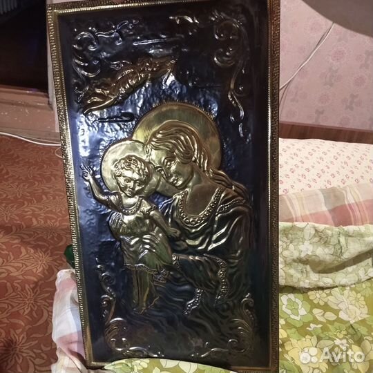 Картина медная чеканка