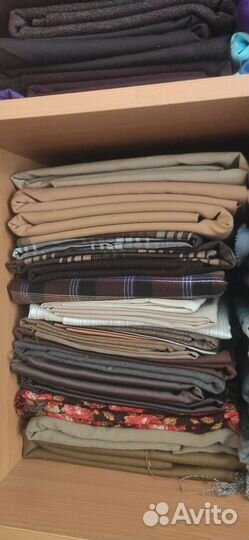 Ткани, отрезы для одежды, мебели, штор