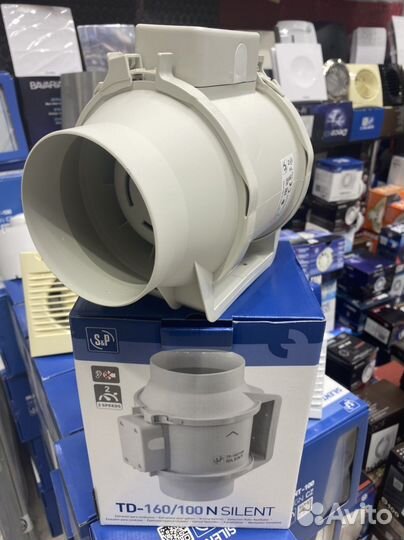 Канальный вентилятор Soler Palau TD-160/100