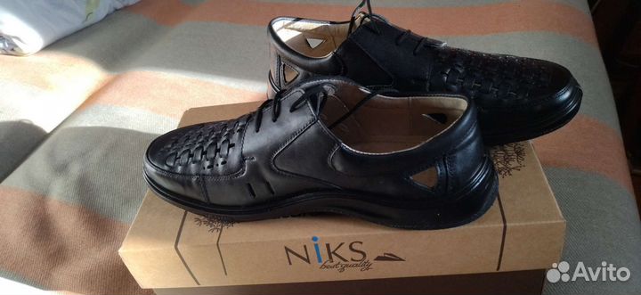 Мужские летние туфли 41 42