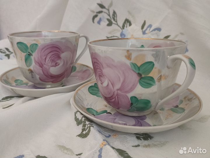 Чайные пары агашки большие дулево