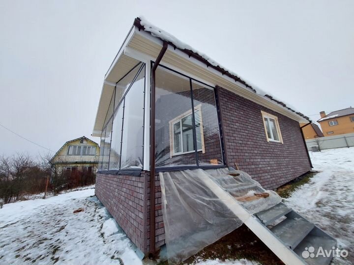 Мягкие окна для уличных кафе, павильонов, складов