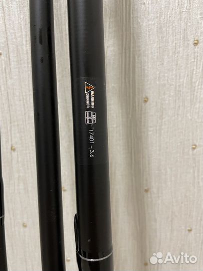 Удилище карповое Dayo Black Carp 3,9 м тест4 lb