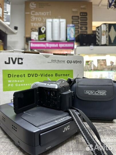 JVC Видеокамера+DVD Burner (CU-VD10)