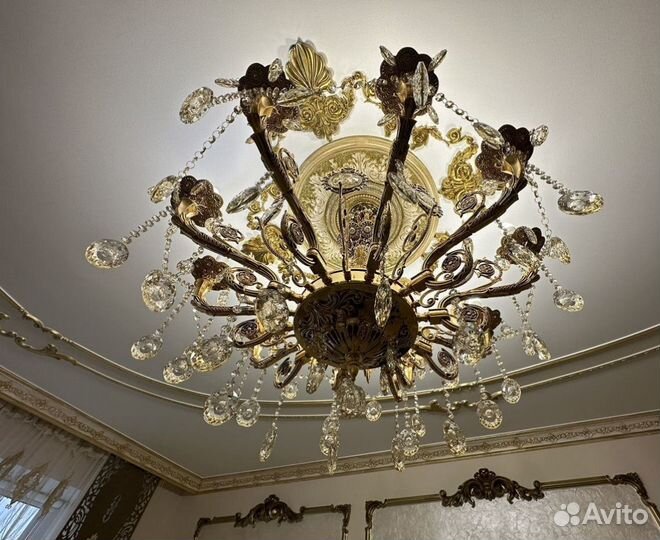 Люстра хрустальная