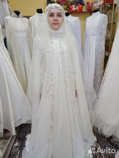 Мусульманская свадебная абая