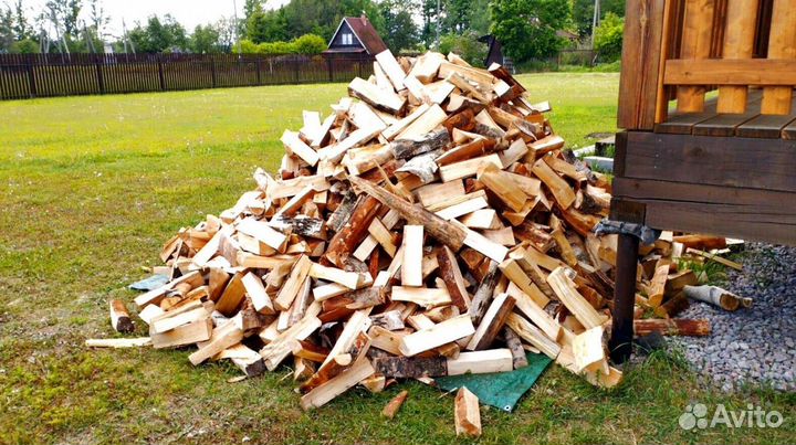 Дрова качественные от производителя Березовые в Ле