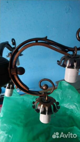 Люстра/ Бронза/ Винтаж
