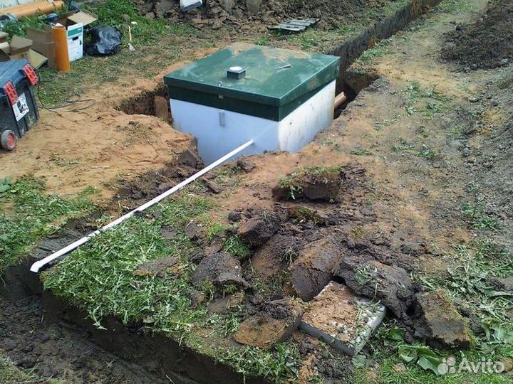 Установка септика Топас 4