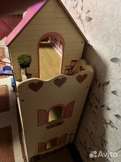 Домик кукольный для барби