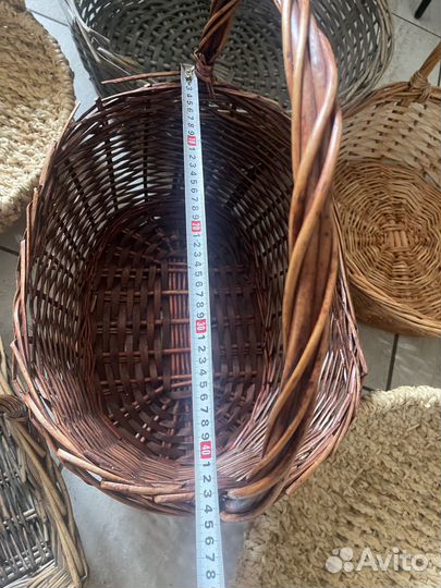 Корзины большие и средние 36-50 см