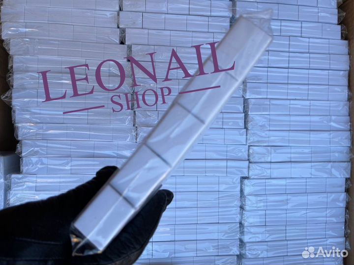 Баф микро для шлифовки ногтей белый