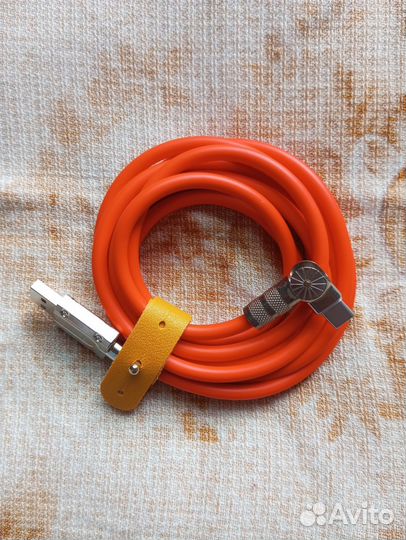 Кабель зарядки USB type C 120 Вт