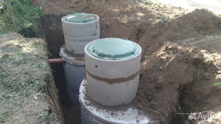 Выгребная яма. Септик Туалеты Канализация. Погреб