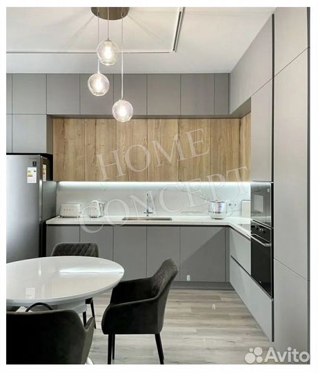 Покраска фасадов кухни Изготовление новых