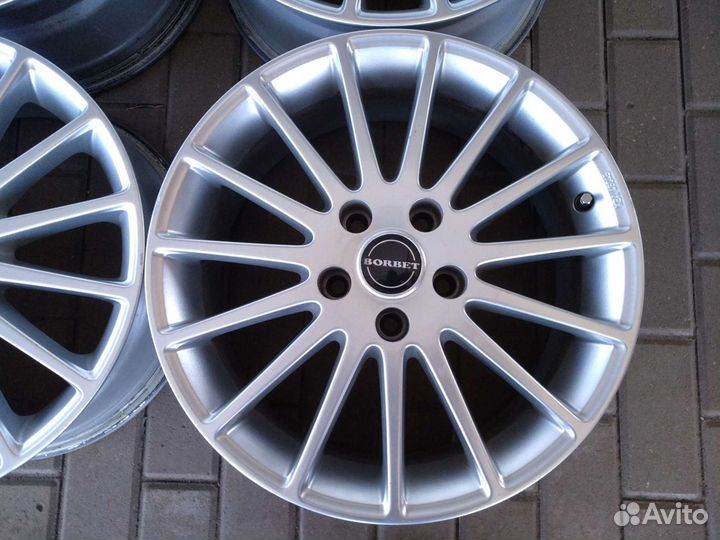 Литьё Borbet (Germany) r-17 (5x114,3) как новое