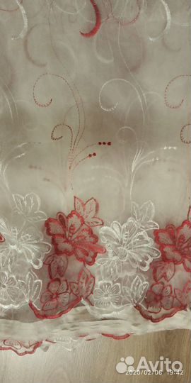 Вуаль тюль высота 260- ширина 235