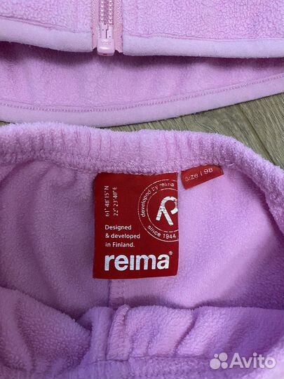 Флисовый костюм reima 98