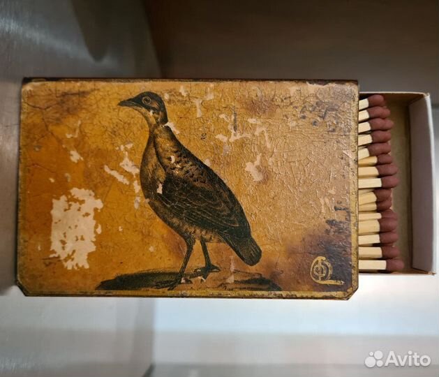 Антикварная Спичечница Германия начало XX века