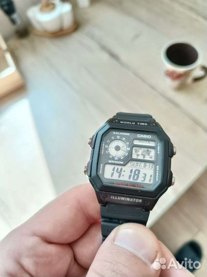 Часы casio illuminator