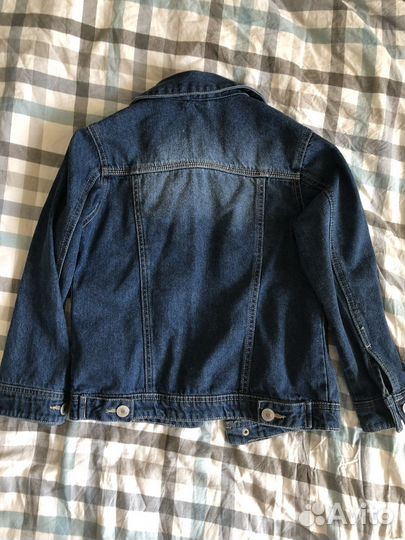 Джинсовая куртка для мальчика 122