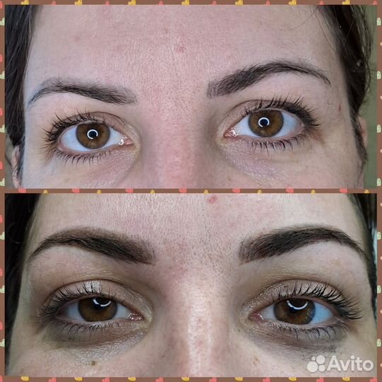 Перманент,окрашивание, ламинирование бровей