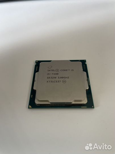 Процессор Intel core i5 7400