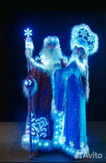 Дед мороз и снегурочка