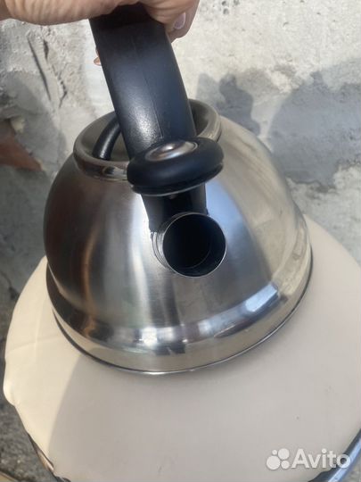 Чайник из нержавейки,со свистком