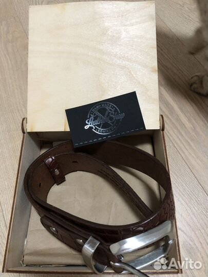 Ремень женский кожаный