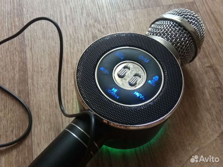 Мультимедийный микрофон WS-669 колонка