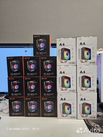 Кулер для процессора id cooling Se-903-xt (новые)