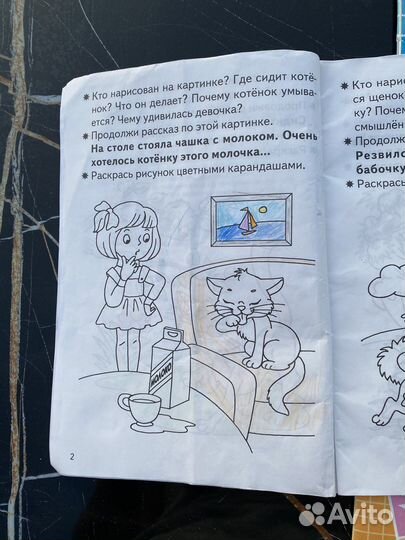 Тетради/пособия для подготовки к школе Бортникова