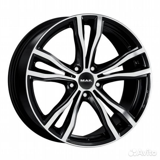 MAK X-Mode 19X9J 5X120 ET18 DIA74.1 Black Mirror