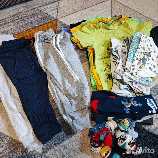 Пакет вещей на мальчика 86-92