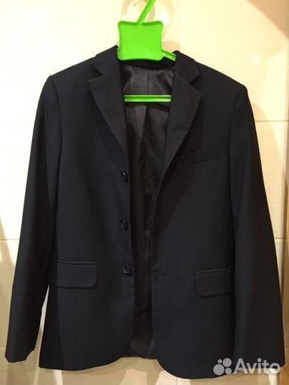 Школьный пиджак Sky Lake р.140 т.синего цвета