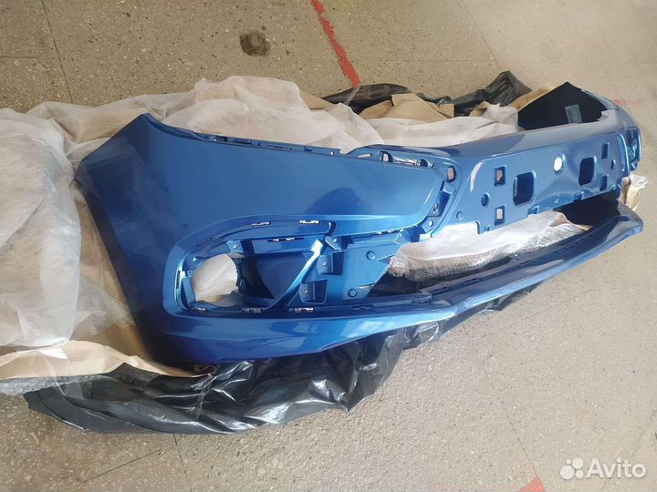 Бампер гранта fl крашеный