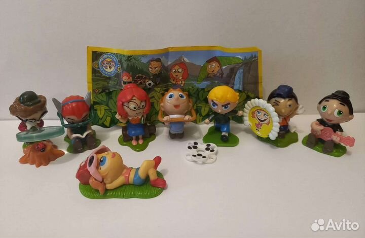 Серии Киндер (бегемоты, смурфики и др.)