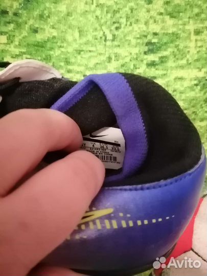 Бутсы nike с носком 36.5 (сороконожки)