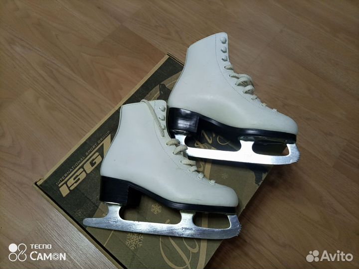 Коньки фигурные для девочки 33р