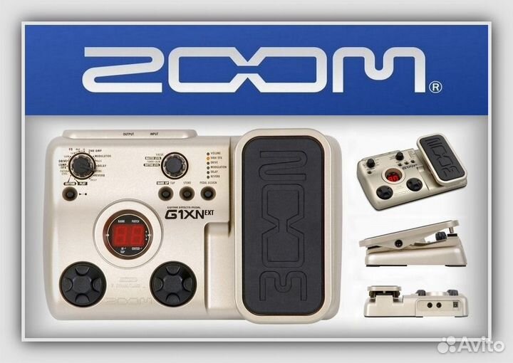 Гитарный процессор zoom G1X Next
